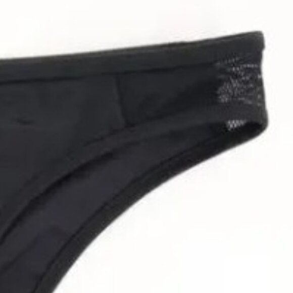 Lands' End Sport Low-Waist Bikini Bottom w/ Mesh Side Inserts - Size: 4 - NWT - Picture 8 of 8